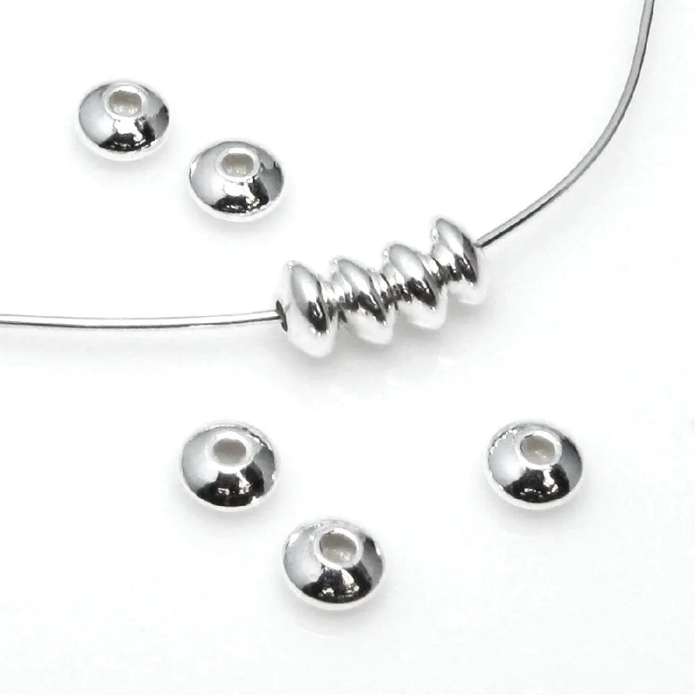 3/4/5/6/7/8mm Authentic 925 Sterling Silver Seamless Bead for DIY Needlework Jewelry Making Bracelet Charm Accessories Supplies
3/4/5/6/7/8mm Authentic 925 Sterling Silver Seamless Bead for DIY Needlework Jewelry Making Bracelet Charm Accessories Supplies