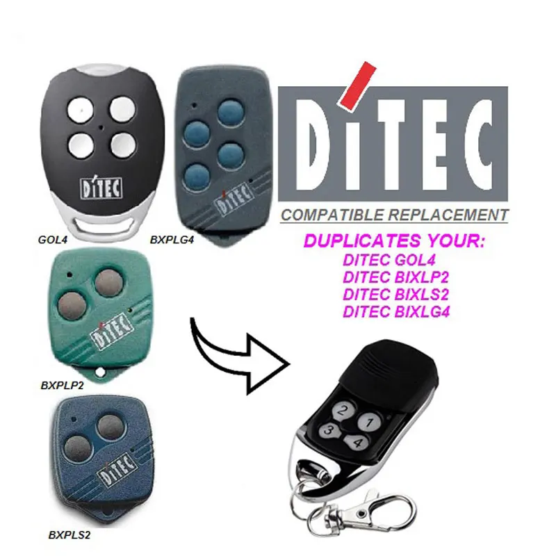 Новый передатчик DITEC GOL4 не работает с GLO4C | Электроника