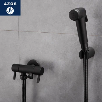 Azos Bidet Faucet Pressurized Sprinkler Head Brass Chrome Cold Water Two Function Toilet Wash Washing Machine Round PJPQ016
Azos Bidet Faucet Pressurized Sprinkler Head Brass Chrome Cold Water Two Function Toilet Wash Washing Machine Round PJPQ016