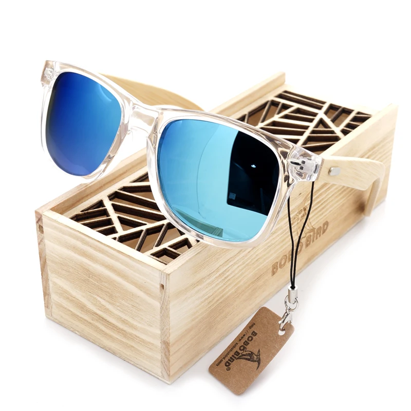 BOBO BIRD Bamboo Men Sunglasses Polarized UV 400 Retro Women Eyewear in Wooden Gift Box Dropshipping OEM
BOBO BIRD Bamboo Men Sunglasses Polarized UV 400 Retro Women Eyewear in Wooden Gift Box Dropshipping OEM