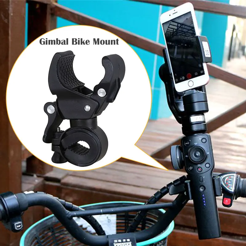 360 Rotated Universal Gimbal Handbar Mount Holder Clamp for zhiyun z1 Evo z1 smooth Q 4 C Feiyu G5 G4S Stabilizer Bike Clamp
360 Rotated Universal Gimbal Handbar Mount Holder Clamp for zhiyun z1 Evo z1 smooth Q 4 C Feiyu G5 G4S Stabilizer Bike Clamp