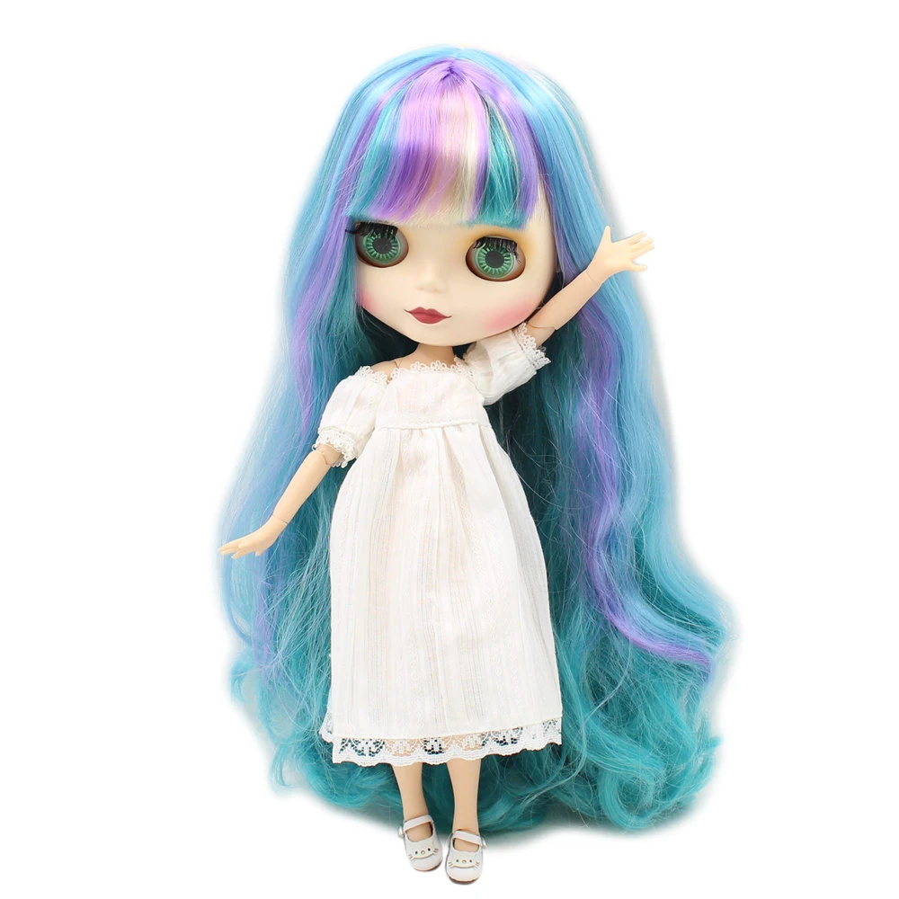 Blyth Joint 1/6 Doll Icy Colorful Hair Normal Skin 4 Colors Eyes Neo BJD Suitable for DIY Free Shipping
Blyth Joint 1/6 Doll Icy Colorful Hair Normal Skin 4 Colors Eyes Neo BJD Suitable for DIY Free Shipping