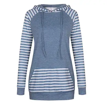 2019 Autumn Winter Hooeded Sweatshirt Women Stripe Long Sleeve Pullover Streetwear Causal Hoodies WS4521C
2019 Autumn Winter Hooeded Sweatshirt Women Stripe Long Sleeve Pullover Streetwear Causal Hoodies WS4521C