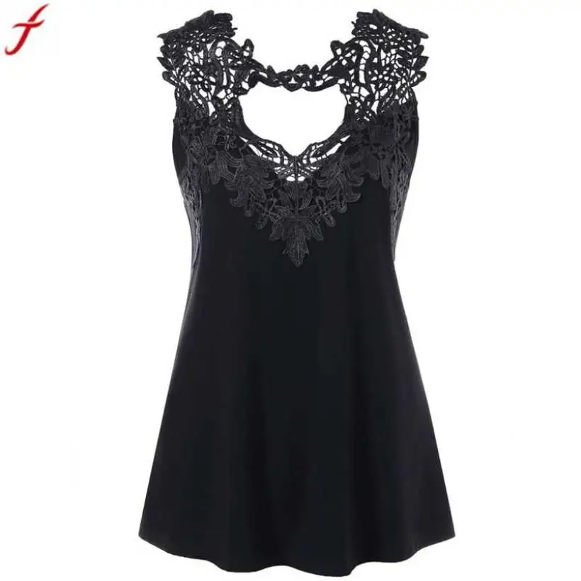 T-shirt Women Summer 2019 Womens Casual O-Neck Lace Flora Tank Top Sleeveless Tunic Shirt Female Clothing camisa feminina#2
T-shirt Women Summer 2019 Womens Casual O-Neck Lace Flora Tank Top Sleeveless Tunic Shirt Female Clothing camisa feminina#2