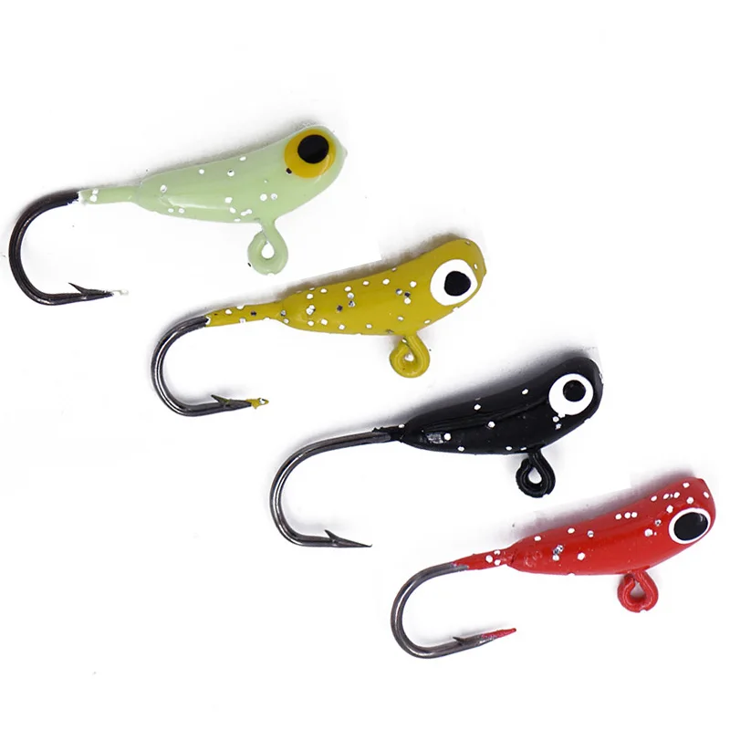 4Pcs/Lot Banana Shaped Mini Lead Fish Winter Ice Fishing Lure 1.6cm 1.3g Artificial Hard Bait Fishing Tackle
4Pcs/Lot Banana Shaped Mini Lead Fish Winter Ice Fishing Lure 1.6cm 1.3g Artificial Hard Bait Fishing Tackle