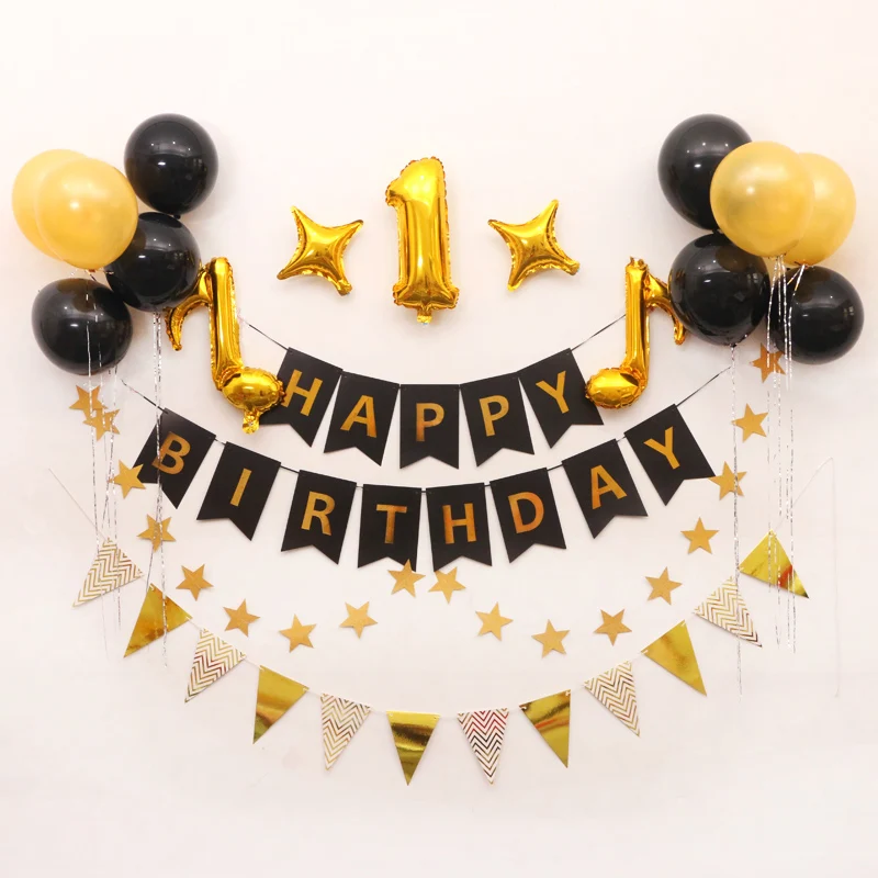 Happy Birthday Banner Paper Bunting Flags BabyShower Number Balloon Party decorations Kids Balloons globos cumpleanos infantiles
Happy Birthday Banner Paper Bunting Flags BabyShower Number Balloon Party decorations Kids Balloons globos cumpleanos infantiles
