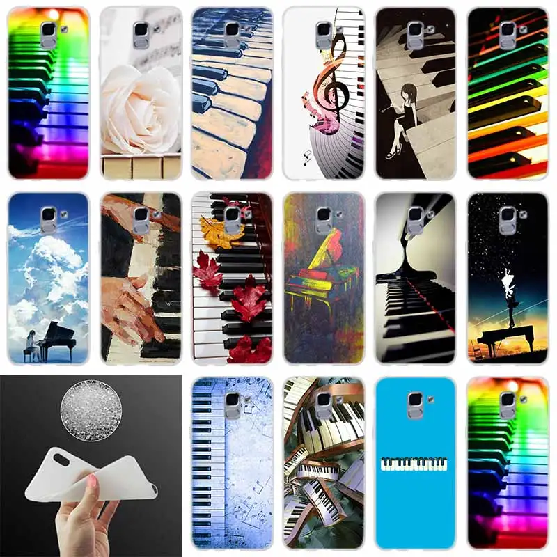 Soft silicone Phone case Cover Music piano FOR Coque Samsung Galaxy J6 J4 J8 J7 2018 Plus J3 J5 J7 Prime Pro 2017 2016 Casse
Soft silicone Phone case Cover Music piano FOR Coque Samsung Galaxy J6 J4 J8 J7 2018 Plus J3 J5 J7 Prime Pro 2017 2016 Casse