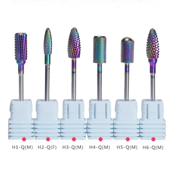 Rainbow Tungsten Carbide Chameleon Nail Drill Bits Manicure Machine Accessories Electric Nail Files Cutter Nail Art Tools
Rainbow Tungsten Carbide Chameleon Nail Drill Bits Manicure Machine Accessories Electric Nail Files Cutter Nail Art Tools