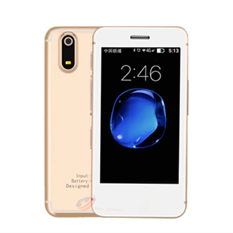 Original S9X 2.5 inch Android 6.0 Ultra-slim Smallest Smartphone Quad Core 1G RAM 8GB ROM Bluetooth Camera WiFi Mini Cell Phone
Original S9X 2.5 inch Android 6.0 Ultra-slim Smallest Smartphone Quad Core 1G RAM 8GB ROM Bluetooth Camera WiFi Mini Cell Phone