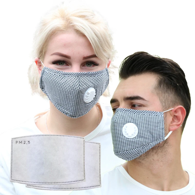 Fashion Unisex Respirator Mask Cotton Breath Valve Washable PM2.5 Anti-dust Anti Pollution Mouth Masks Activated Carbon Filter
Fashion Unisex Respirator Mask Cotton Breath Valve Washable PM2.5 Anti-dust Anti Pollution Mouth Masks Activated Carbon Filter
