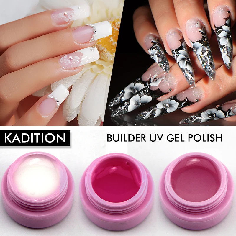 KASITION New 3 Colors UV Gel Nail Extension Colored Gel for Nails Construtor UV Gel Builder Nail Art Tip Polish Manicure Varnish
KASITION New 3 Colors UV Gel Nail Extension Colored Gel for Nails Construtor UV Gel Builder Nail Art Tip Polish Manicure Varnish