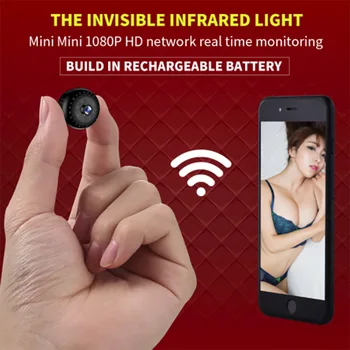 Mini WIFI Camera Remote Control Video Recording Camera Very Small Easy to Hide Camera Double Password Protection Mini Camcorder
Mini WIFI Camera Remote Control Video Recording Camera Very Small Easy to Hide Camera Double Password Protection Mini Camcorder