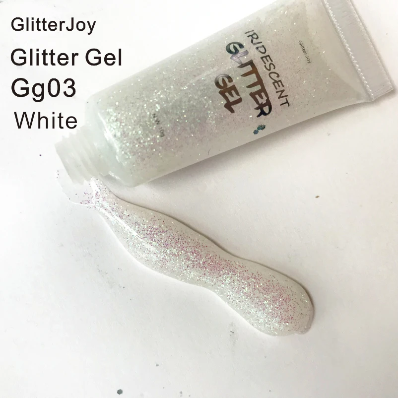 GG03 10 г/тюбик белый фотогель для корней волос блестящий аксессуар укладки |