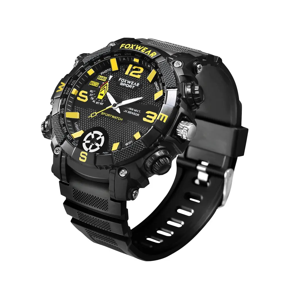 FOX9 Outdoor Sports Smart Watch 5 Million high-definition Camera WiFi Remote LED Lighting 720PHD High Definition 16G/32G
FOX9 Outdoor Sports Smart Watch 5 Million high-definition Camera WiFi Remote LED Lighting 720PHD High Definition 16G/32G