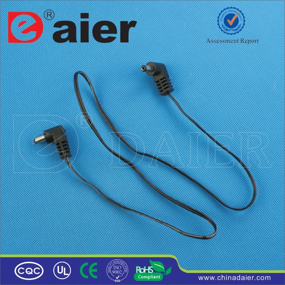 DC2.1F-DC2.1F 2.1mm 5.5X2.1X9.5MM Female Right Angle DC Power Plug With 700MM Wire guitar cable
DC2.1F-DC2.1F 2.1mm 5.5X2.1X9.5MM Female Right Angle DC Power Plug With 700MM Wire guitar cable