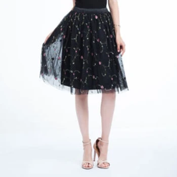 3 Layers Tulle Tutu Women Pleated Midi Skirt Petticoat Underskirt Floral Printed
3 Layers Tulle Tutu Women Pleated Midi Skirt Petticoat Underskirt Floral Printed