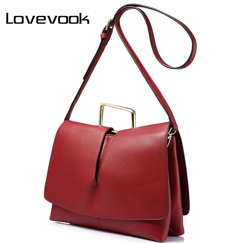 

LOVEVOOK design handbag women envelope evening clutch bags female solid crossbody bag fashion artificial leather tote