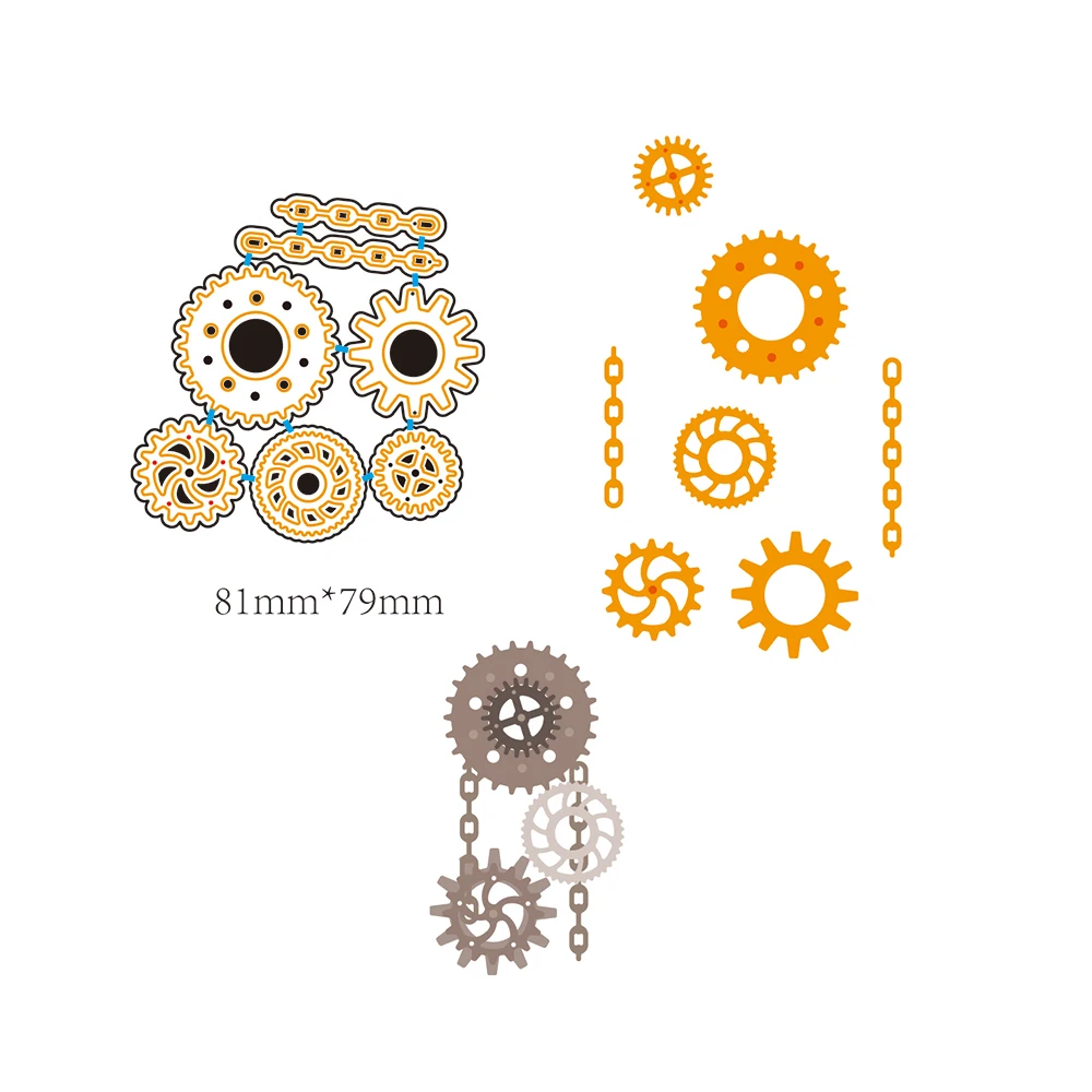 Adv-one 8.1X7.9CM gear Metal Cutting Dies New For 2019 Scrapbooking Craft Embossing Die cut Card making diy
Adv-one 8.1X7.9CM gear Metal Cutting Dies New For 2019 Scrapbooking Craft Embossing Die cut Card making diy
