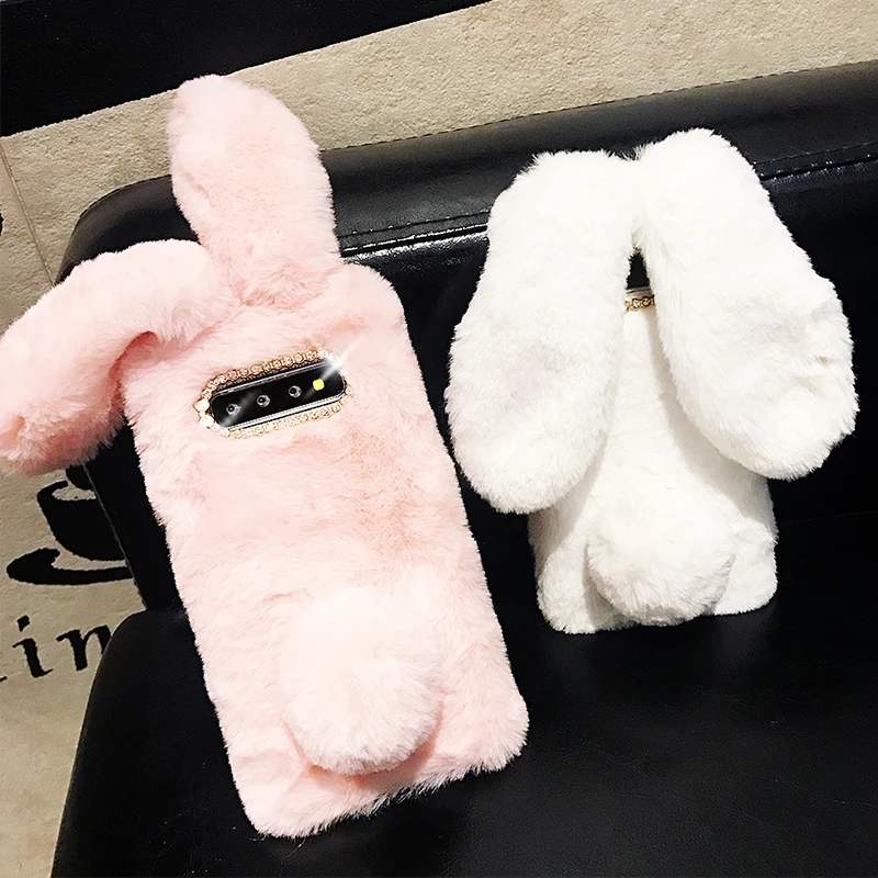 lovely Rabbit Fur For Samsung S9 S8 Plus S7 S6 edge A40 A50 A70 soft TPU case For Galaxy S10 S10 Plus lite Case Bling Back Cover
lovely Rabbit Fur For Samsung S9 S8 Plus S7 S6 edge A40 A50 A70 soft TPU case For Galaxy S10 S10 Plus lite Case Bling Back Cover