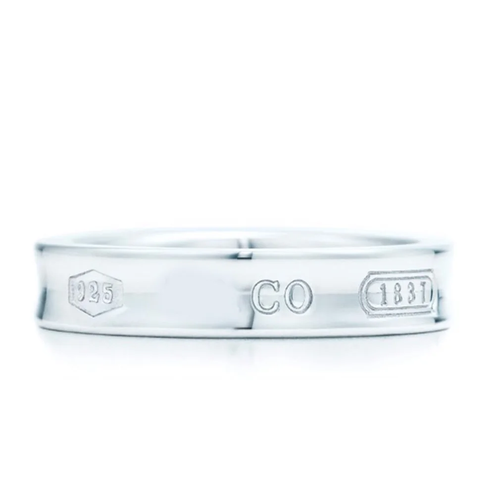 925 Sterling Silver Wedding Party Ring jewelry Tiff Genuine Sterling Silver New Simple Classic Letter Logo rings for women gift
925 Sterling Silver Wedding Party Ring jewelry Tiff Genuine Sterling Silver New Simple Classic Letter Logo rings for women gift