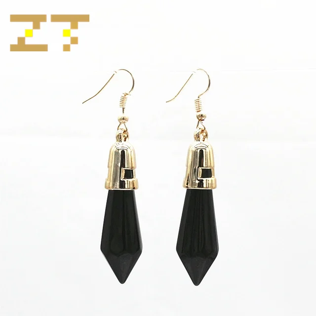 Hot Sale Fashion Long Statement Black White Geometric Rhombus Bullet Gold Dangle Drop Earrings for Women Jewelry Bijoux Brincos
Hot Sale Fashion Long Statement Black White Geometric Rhombus Bullet Gold Dangle Drop Earrings for Women Jewelry Bijoux Brincos