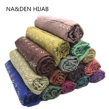 NEW fashion soft viscose solid plain striped hot diamonds Muslim hijab wome scarf shawl 10 pcs/lot fast shipping 10pcs/lot
NEW fashion soft viscose solid plain striped hot diamonds Muslim hijab wome scarf shawl 10 pcs/lot fast shipping 10pcs/lot