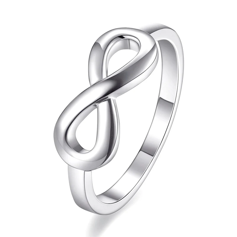New LNRRABC Size 5-10 Lucky 8 Infinity Endless Love Symbol Women Rings Silver Color Alloy Ring For Woman Fashion Jewelry Gift
New LNRRABC Size 5-10 Lucky 8 Infinity Endless Love Symbol Women Rings Silver Color Alloy Ring For Woman Fashion Jewelry Gift