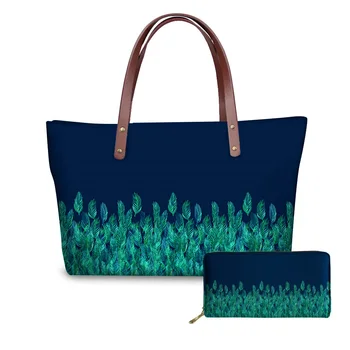 Customized Women Top-handle Bags Green Watercolor Leaves on Navy Border Printing Wallets and Bags for Ladies Girls Handbags
Customized Women Top-handle Bags Green Watercolor Leaves on Navy Border Printing Wallets and Bags for Ladies Girls Handbags