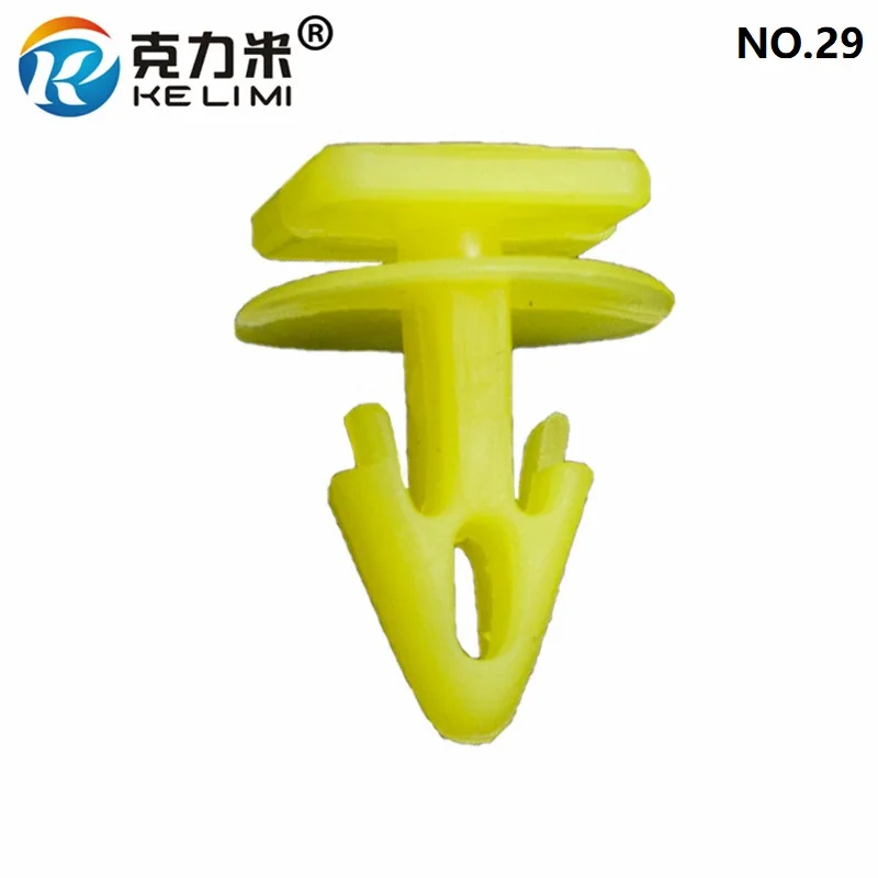 KE LI MI NO.29 Car Interior Door Card Trim Panel Mounting Clips Yellow Plastic Square head
KE LI MI NO.29 Car Interior Door Card Trim Panel Mounting Clips Yellow Plastic Square head