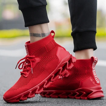 Men Sneakers Blade Shoes Big Size 38-47 Casual Breathable Krasovki Walking Woven Mesh Trainers Male Shoes Adult High Quality
Men Sneakers Blade Shoes Big Size 38-47 Casual Breathable Krasovki Walking Woven Mesh Trainers Male Shoes Adult High Quality