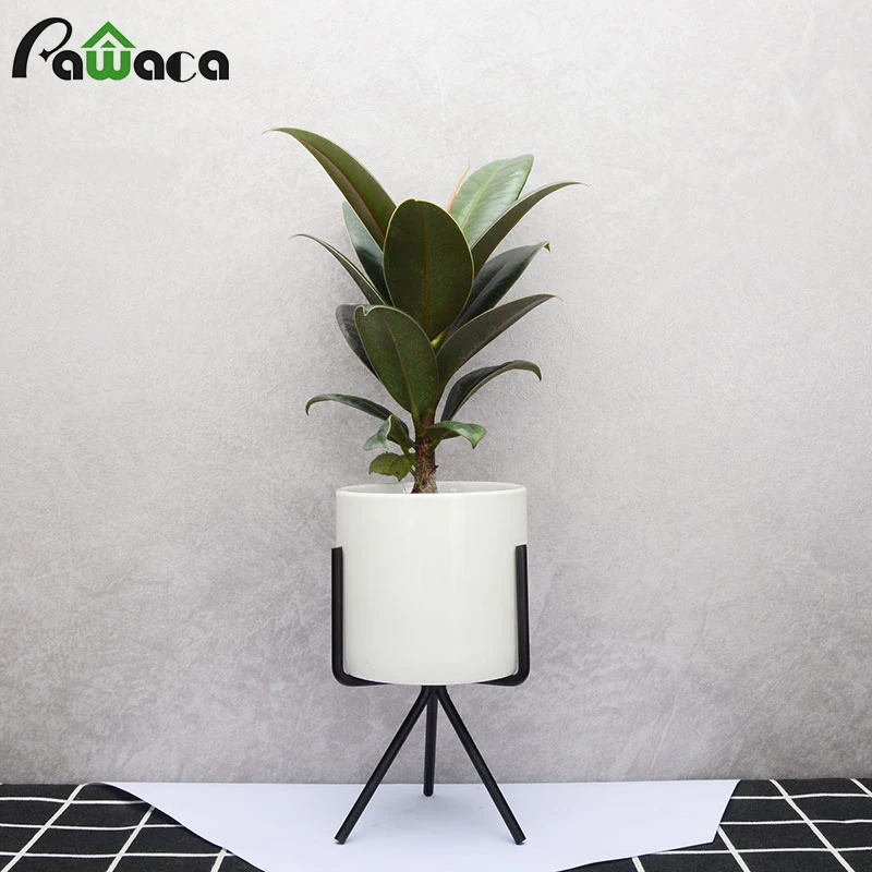 Nordic Style Flower Pot Rack Steel Metal Geometric Flower Stand Frame with Ceramic Planter Pot for Succulent Plants Home Decor
Nordic Style Flower Pot Rack Steel Metal Geometric Flower Stand Frame with Ceramic Planter Pot for Succulent Plants Home Decor