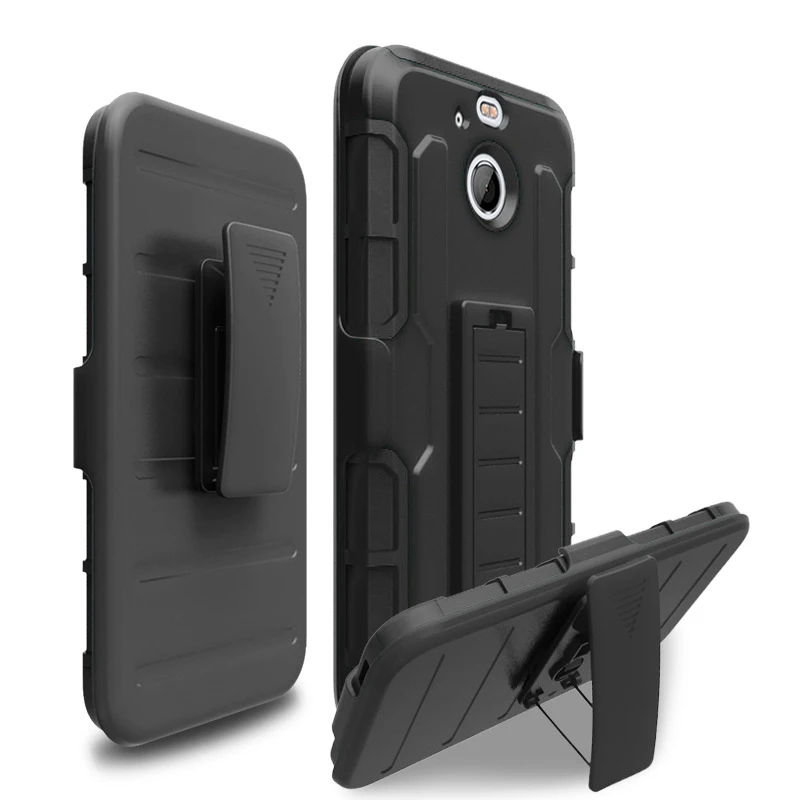 ShockProof Heavy Duty Armour Tough Stand Case With Belt Clip For HTC Bolt /HTC 10 EVO
ShockProof Heavy Duty Armour Tough Stand Case With Belt Clip For HTC Bolt /HTC 10 EVO