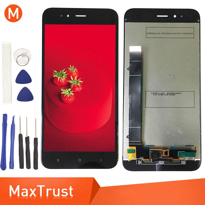 Top Quality 5.5" For XiaoMi Mi A1 5X Mi5X LCD Display And Touch Screen Digitizer Assembly Module Replacement
Top Quality 5.5" For XiaoMi Mi A1 5X Mi5X LCD Display And Touch Screen Digitizer Assembly Module Replacement