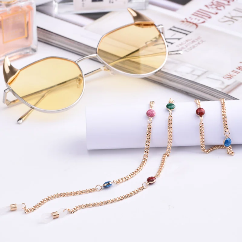 2019 new High quality Retro lolita glasses chain chain fashion web celebrity female sun glasses
2019 new High quality Retro lolita glasses chain chain fashion web celebrity female sun glasses