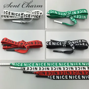 SENTCHARM New Style Letter Fashion Cotton Shoestring For Girl Flat Shoes Strap With Metal Aglet For Leisure Shoes
SENTCHARM New Style Letter Fashion Cotton Shoestring For Girl Flat Shoes Strap With Metal Aglet For Leisure Shoes