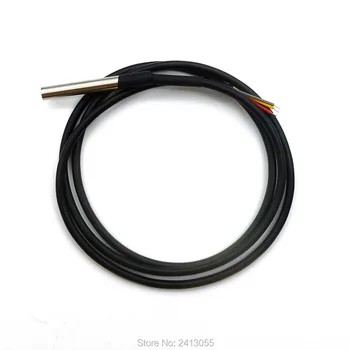 DS1820 Stainless Steel Package Waterproof DS18b20 Temperature Probe Temperature Sensor 18B20 for Arduino
DS1820 Stainless Steel Package Waterproof DS18b20 Temperature Probe Temperature Sensor 18B20 for Arduino