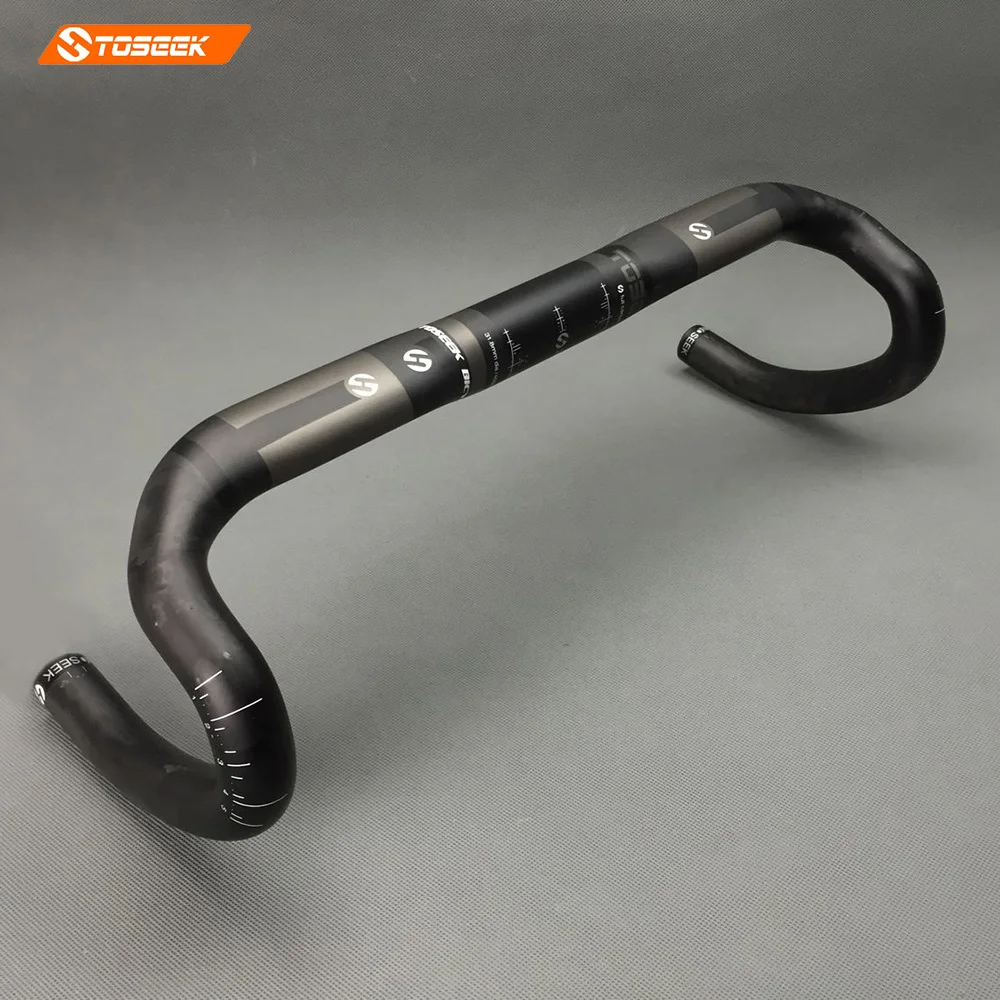 Carbon fiber bicycle Toseek handlebar carbon fiber bicycle handle bicycle handlebar /carbon road handlebar
Carbon fiber bicycle Toseek handlebar carbon fiber bicycle handle bicycle handlebar /carbon road handlebar