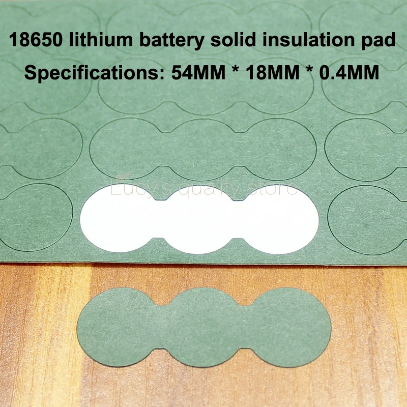 100pcs/lot 18650 Lithium Battery Solid Insulation Pad 3s Barley Paper Mesh Green Accessories Diy Fittings
100pcs/lot 18650 Lithium Battery Solid Insulation Pad 3s Barley Paper Mesh Green Accessories Diy Fittings