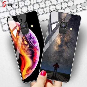 Soaptree Tempered Glass Case for Samsung Galaxy A8 A6 Plus 2018 Cases Star Space Cartoon for Samsung A8 A730F A530F Cover Bumper
Soaptree Tempered Glass Case for Samsung Galaxy A8 A6 Plus 2018 Cases Star Space Cartoon for Samsung A8 A730F A530F Cover Bumper