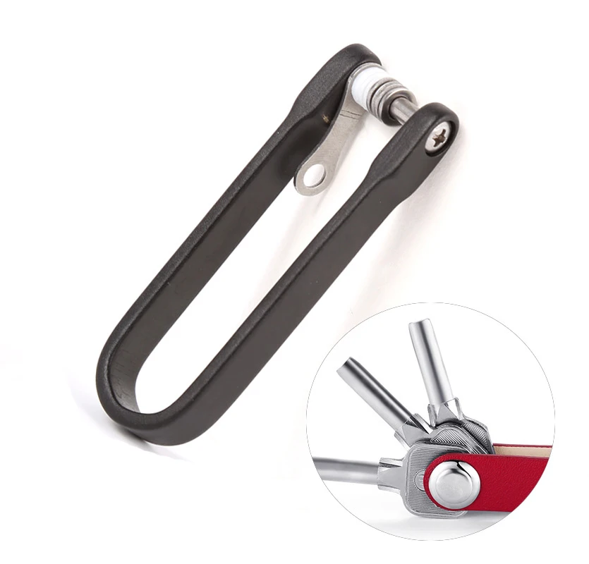 EDC Creative Solid Key Ring Key Chains Kits Hanging Ring Convenient Housekeeper Stainless Steel Luxury Smart Key Holder
EDC Creative Solid Key Ring Key Chains Kits Hanging Ring Convenient Housekeeper Stainless Steel Luxury Smart Key Holder