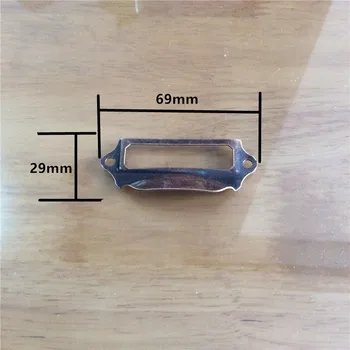 Bronze Metal Kitchen Drawer Cabinet Door Handle Furniture Knobs Cupboard Shell Label Pull Handles,Card Holder,69*29mm,40Pcs
Bronze Metal Kitchen Drawer Cabinet Door Handle Furniture Knobs Cupboard Shell Label Pull Handles,Card Holder,69*29mm,40Pcs