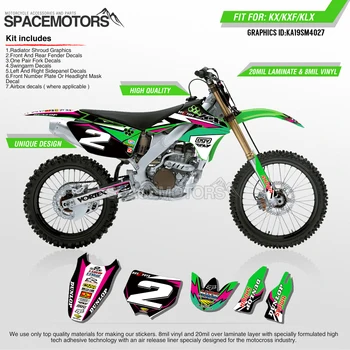 MotoSpace Customized Team Graphics Backgrounds Decals 3M Custom Stickers For KAWASAKI KX250F 2013 2014 2015 2016 027
MotoSpace Customized Team Graphics Backgrounds Decals 3M Custom Stickers For KAWASAKI KX250F 2013 2014 2015 2016 027