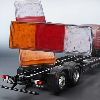 Yait 1pair 12V/24V Truck Trailer Rear Light Waterproof 75 LED Lamps Camper Indicator Reverse Van Car Trailer Lorry Taillight
Yait 1pair 12V/24V Truck Trailer Rear Light Waterproof 75 LED Lamps Camper Indicator Reverse Van Car Trailer Lorry Taillight