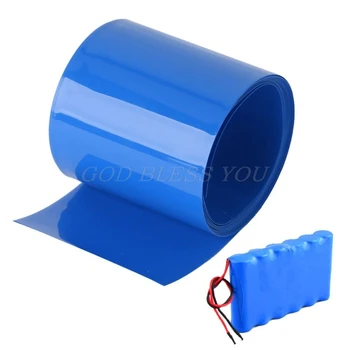 

Lithium Battery Heat Shrink Tube Li-ion Wrap Skin 14500 18650 26650 PVC Shrinkable Tubing Film Tape Sleeve Electrical Insulation