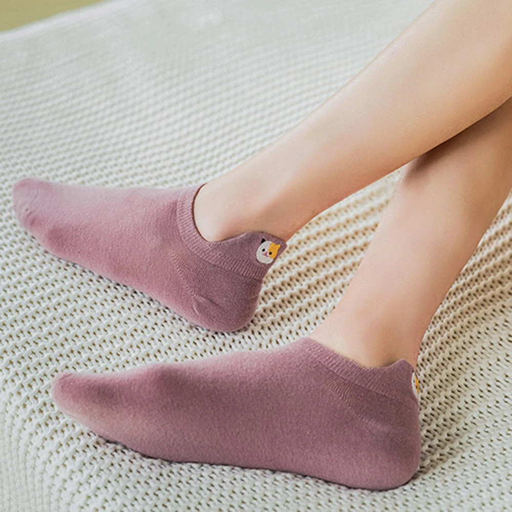1 Pair Summer Invisible Socks Women Cartoon Sock Cute Short Ankle Socks Girls Candy Color Breathable Cotton Low Cut Hosiery
1 Pair Summer Invisible Socks Women Cartoon Sock Cute Short Ankle Socks Girls Candy Color Breathable Cotton Low Cut Hosiery