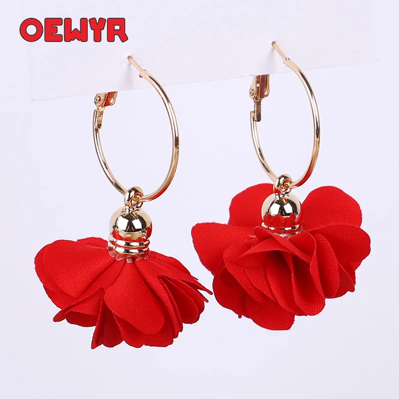 Korean Fashion Bohemian Big Hoop Woman Earrings Ethnic Red Party Flower Earring 2019 For Women Pink Yarn Statement Jewelry 2019
Korean Fashion Bohemian Big Hoop Woman Earrings Ethnic Red Party Flower Earring 2019 For Women Pink Yarn Statement Jewelry 2019