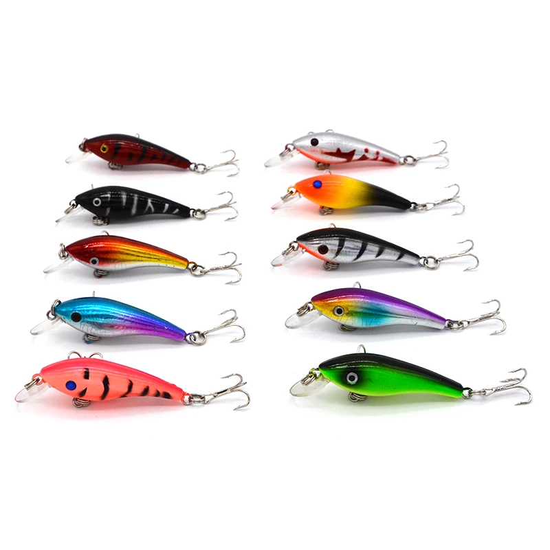 10pcs/lot 5.7cm 4.7g Artificial Bait Minnow Fishing Lure Pencil VIB 3D Eyes Plastic Crank Bait Swimbait Popper Fishing Lure
10pcs/lot 5.7cm 4.7g Artificial Bait Minnow Fishing Lure Pencil VIB 3D Eyes Plastic Crank Bait Swimbait Popper Fishing Lure