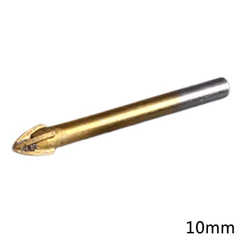 Titanium Coated Drill Bits 5-12mm 5 Sizes Alloy Carbide Point with 4 Cutting Edges Tile & Glass Drill Bit Power Tool
Titanium Coated Drill Bits 5-12mm 5 Sizes Alloy Carbide Point with 4 Cutting Edges Tile & Glass Drill Bit Power Tool