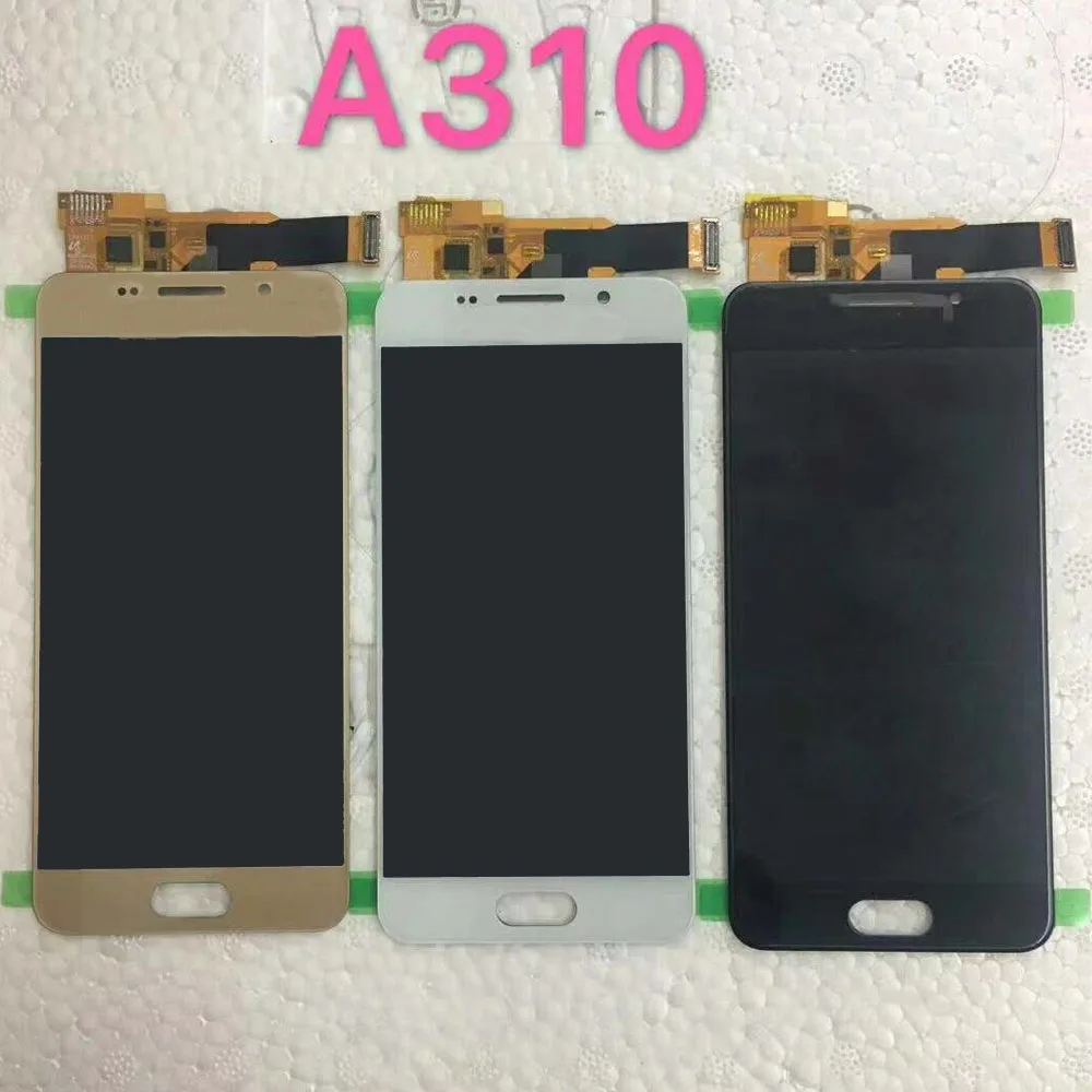 For Samsung Galaxy A3 2016 A310 A310F A310H A310M LCD Display Digitizer Touch Screen Assembly with Brightness Control adjustment
For Samsung Galaxy A3 2016 A310 A310F A310H A310M LCD Display Digitizer Touch Screen Assembly with Brightness Control adjustment