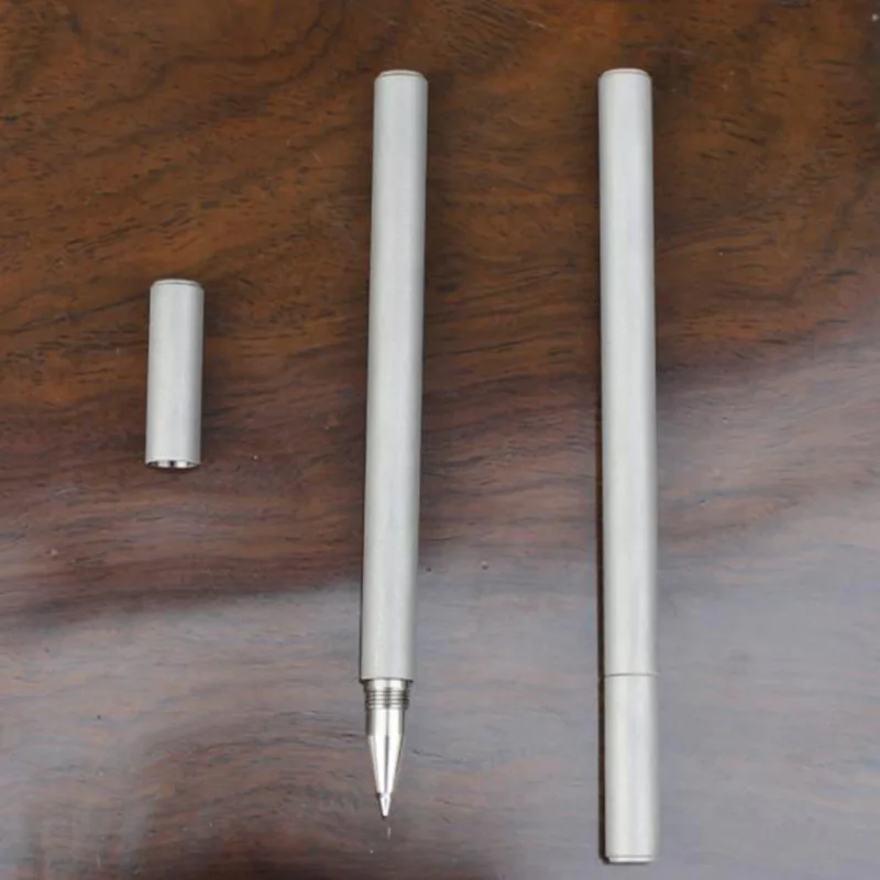 Handmade Titanium Alloy Solid Portable Metal Signature Pen Tactical Cylindrical Pen EDC Frosted Gel Pen As Creative Gift S
Handmade Titanium Alloy Solid Portable Metal Signature Pen Tactical Cylindrical Pen EDC Frosted Gel Pen As Creative Gift S